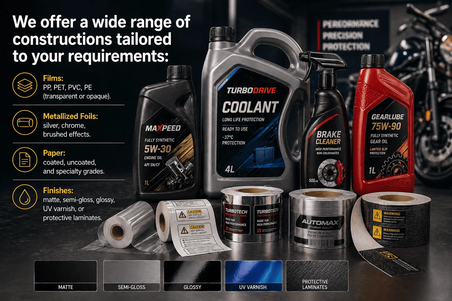 Materials & Finishes