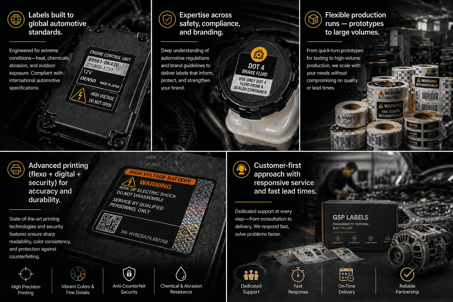 Why Choose GSP Labels?