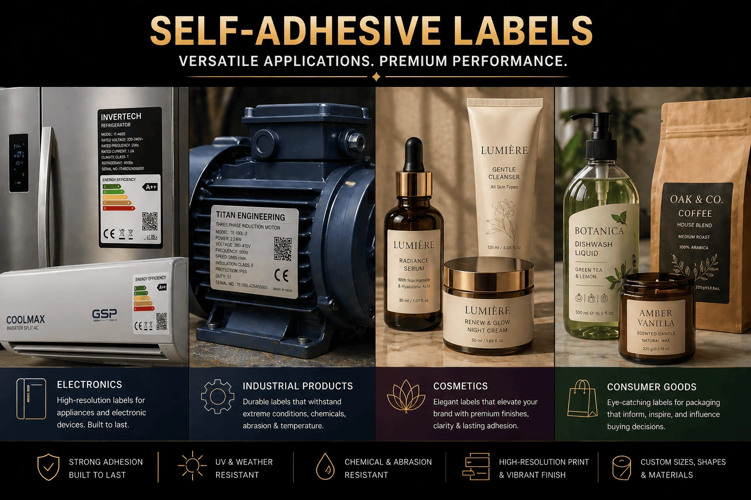 Self-Adhesive Stickers