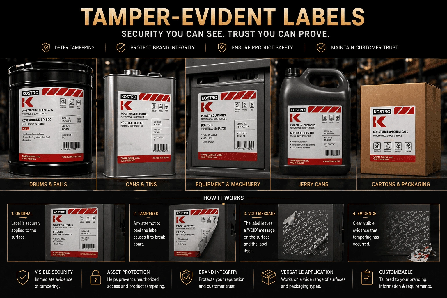 Tamper-Evident Labels
